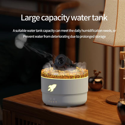 Creative Fort Aromatherapy Machine, Essential Oil Diffuser Home Lava Crack Humidifier Creative Fort Aromatherapy Machine.