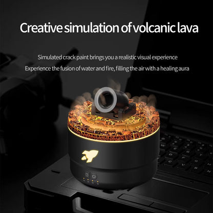 Creative Fort Aromatherapy Machine, Essential Oil Diffuser Home Lava Crack Humidifier Creative Fort Aromatherapy Machine.