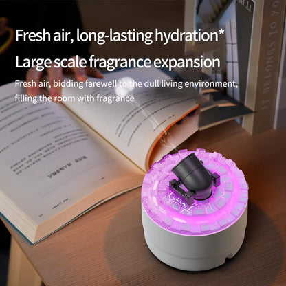 Creative Fort Aromatherapy Machine, Essential Oil Diffuser Home Lava Crack Humidifier Creative Fort Aromatherapy Machine.